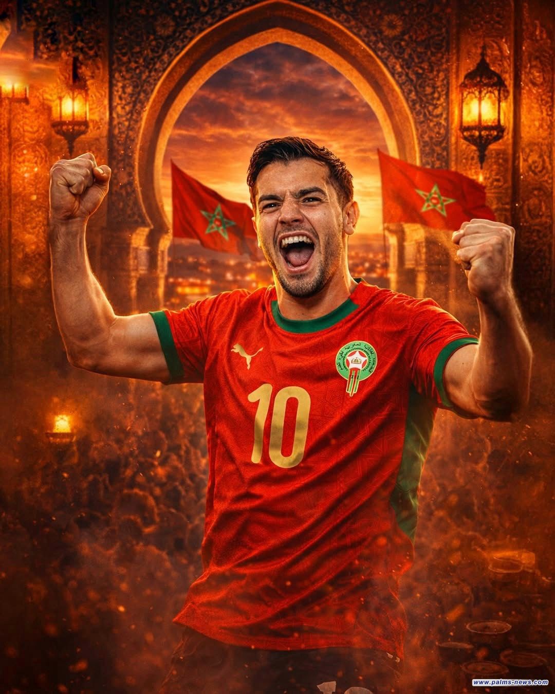 دياز يتألق بافتتاح كأس أمم أفريقيا ويتوَّج كرجل لمباراة المغرب وجزر القمر